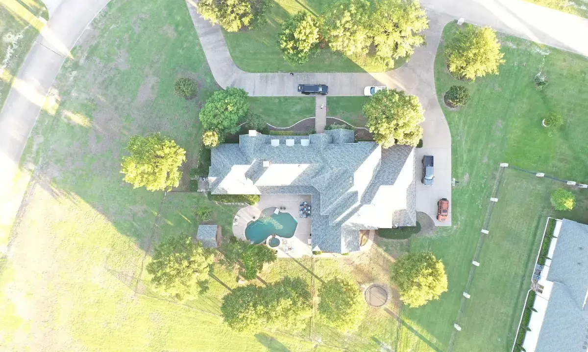 New shingle roof installation on a home in Briar